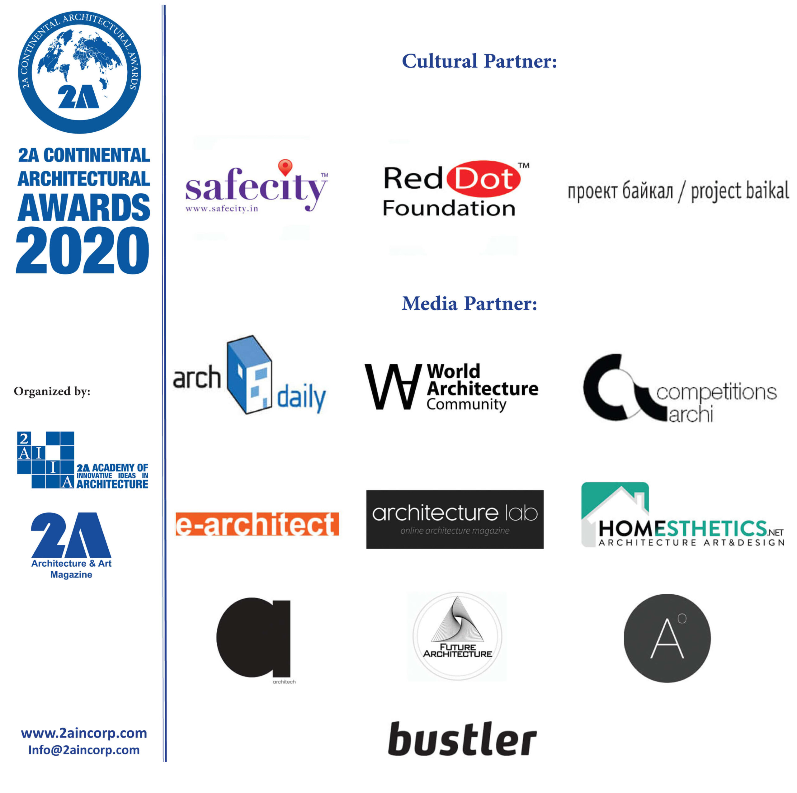 Cultural Partners & Media Partners if 2ACAA 2020
