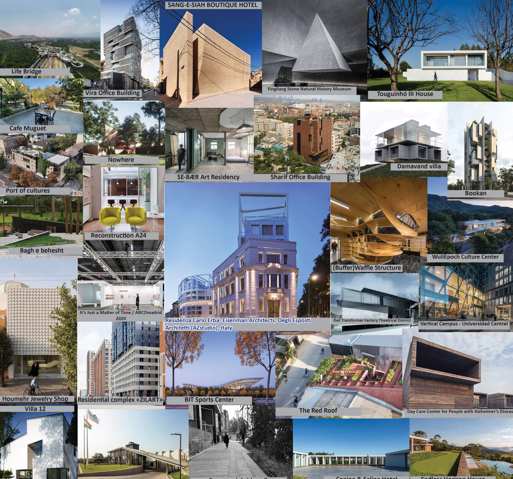 Winners of 2A Continental Architectural Awards (2ACAA 2020)