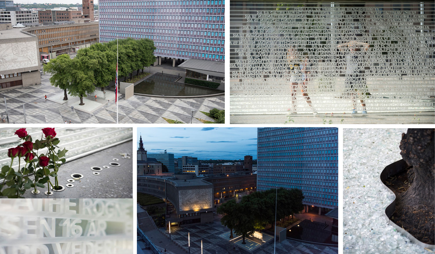 (First – Urban projects) 22 July Temporary Memorial in Oslo