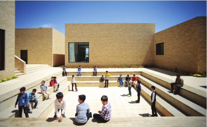 (First, Iran) The Noor – e – Mobin Primary School