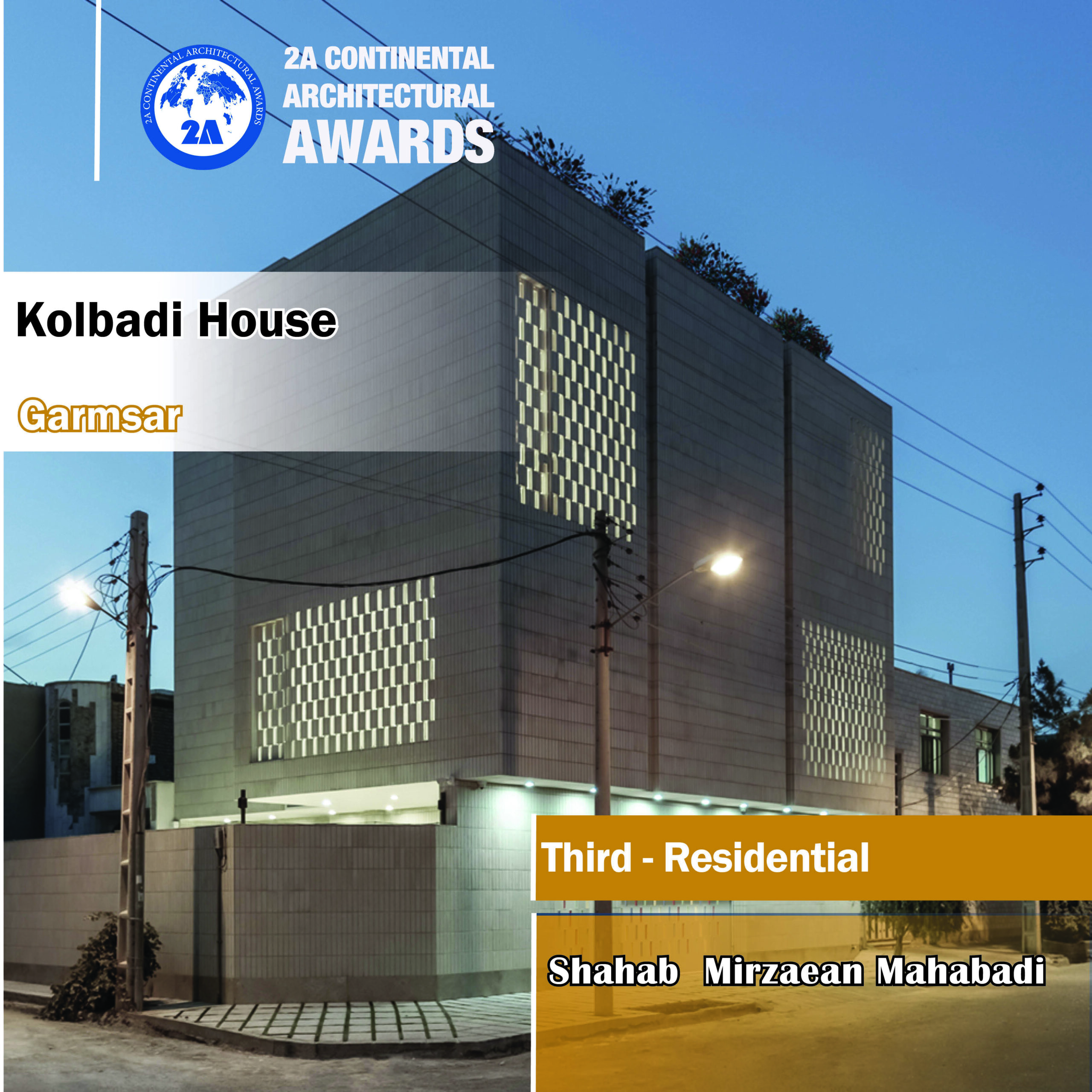 (Third – Residential) Kolbadi House